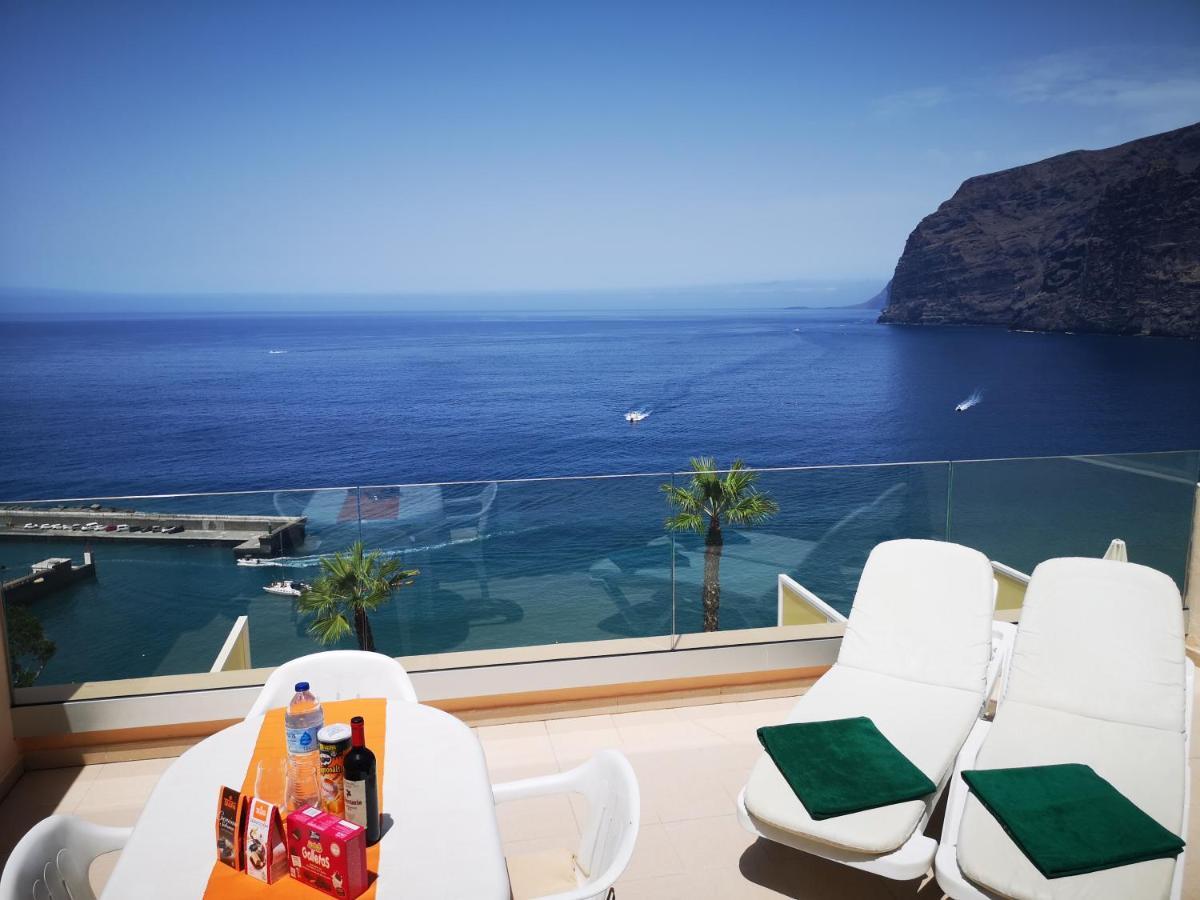 אקנטילדו דה לוס גיגנטס Magical Apt. With Sea View & Cliff מראה חיצוני תמונה