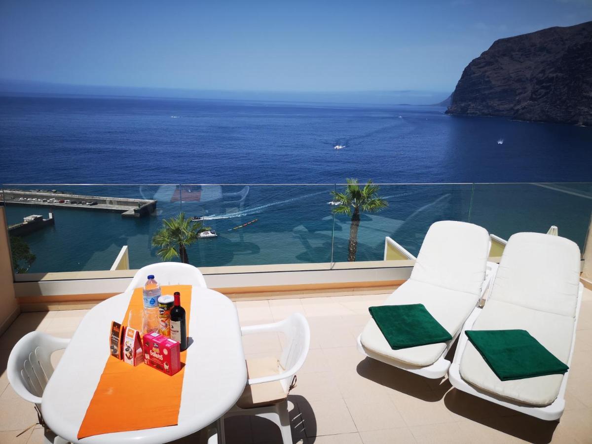 אקנטילדו דה לוס גיגנטס Magical Apt. With Sea View & Cliff מראה חיצוני תמונה