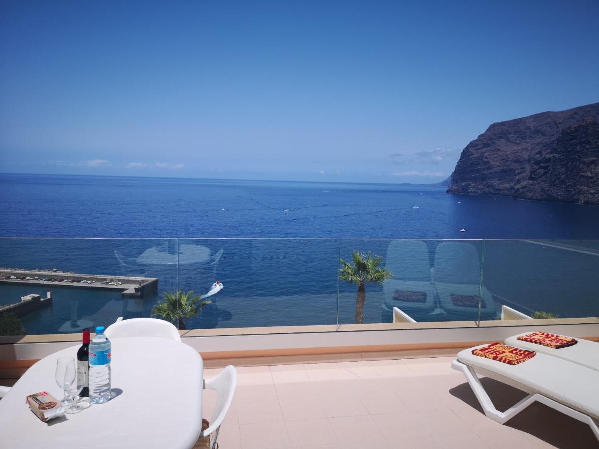 אקנטילדו דה לוס גיגנטס Magical Apt. With Sea View & Cliff מראה חיצוני תמונה